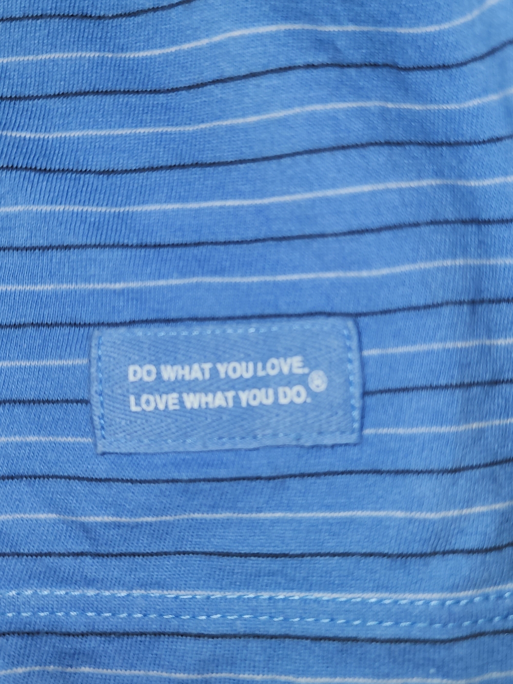 LIFE IS GOOD Light Blue Striped Hooded V-Neck Tee XXL - Picture 5 of 10
